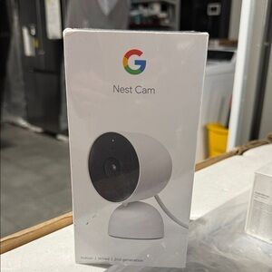 Google Nest Cam Indoor Wired - Sleek White